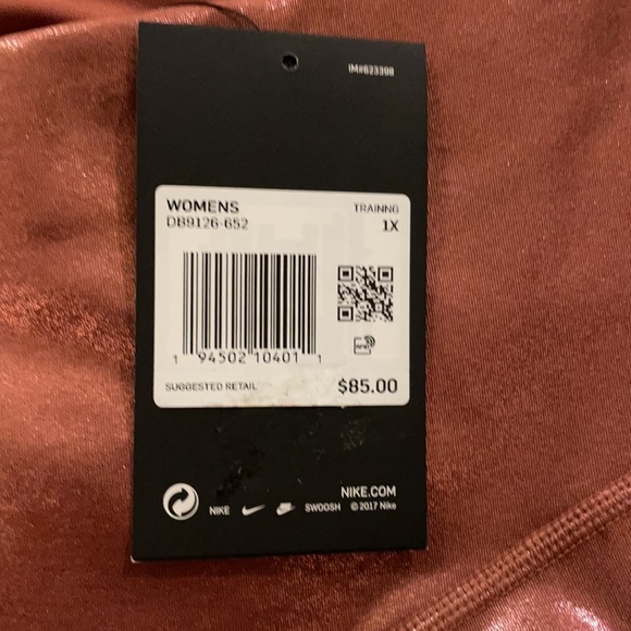 Nike One Icon Clash Tight Fit Leggings Sz 1X - Picture 5 of 6